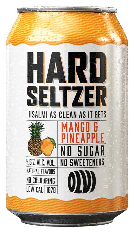Olvi Hard Seltzer Mango-ananas
