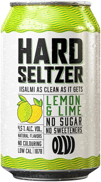 Olvi Hard Seltzer Sitruuna-lime